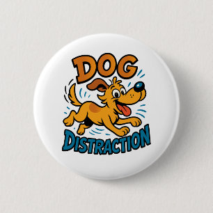 Dog-afwijking Ronde Button 5,7 Cm