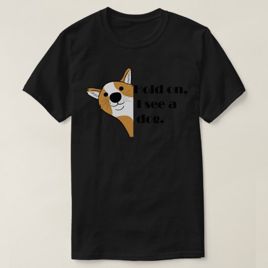 Dog-afwijking T-shirt (Design voorkant)