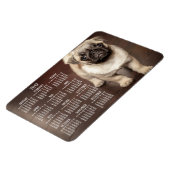 Dog agenda 2017 Foto groot magneet, 4x6 Magneet (Linkerzijde)