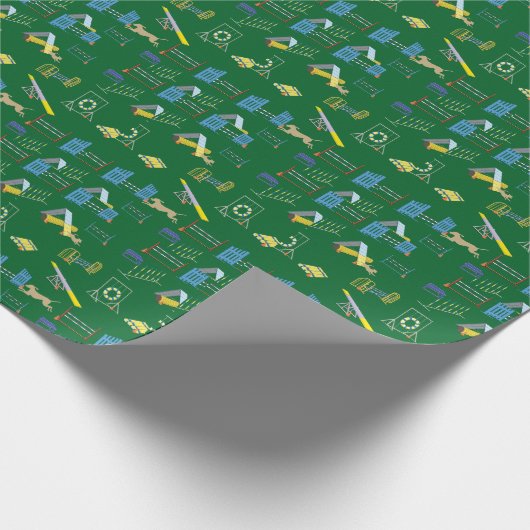 Dog Agility Cadeaupapier (Hoek)