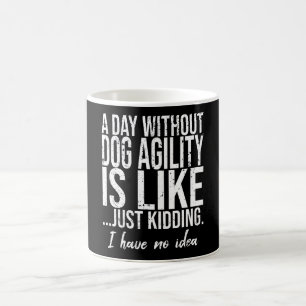 Dog Agility grappige gift Koffiemok