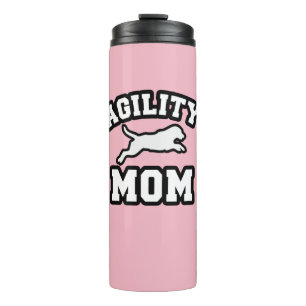 Dog Agility mam Water Bottle Coffee Cup Thermosbeker