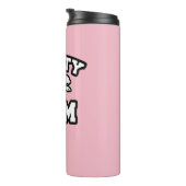 Dog Agility mam Water Bottle Coffee Cup Thermosbeker (Geroteerd rechts)