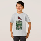 Dog Agility Painting T-shirt (Voorkant volledig)