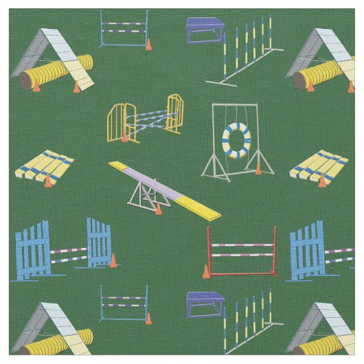 Dog Agility Stof (Close Up)