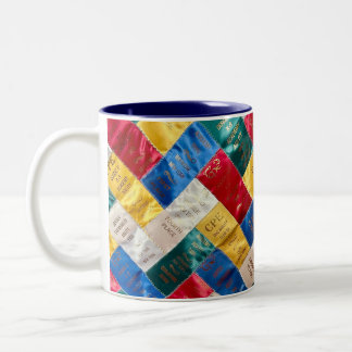 Dog Agility Themed Mug Tweekleurige Koffiemok