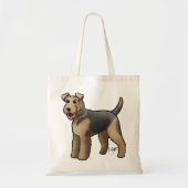 Dog - Airedale Tote Bag (Voorkant)