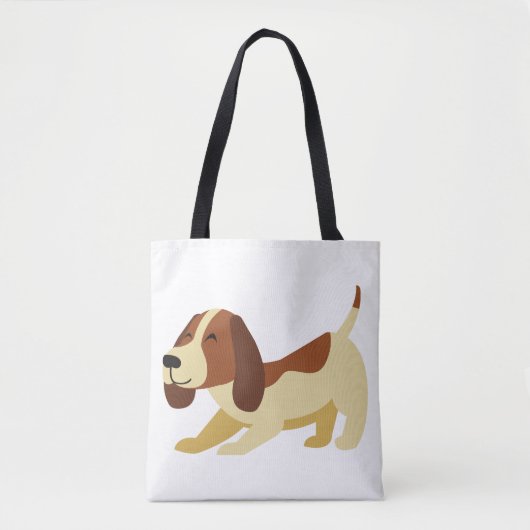 Dog All-Over-Print Tas, Schouder Tas (Voorkant)