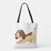 Dog All-Over-Print Tas, Schouder Tas (Achterkant)