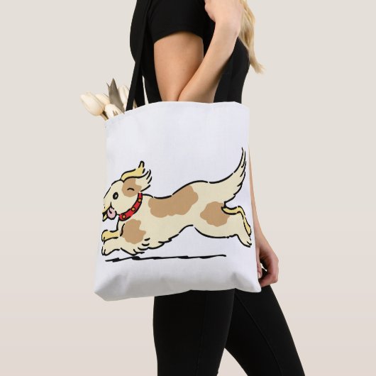 Dog All-Over-Print Tas, Schouder Tas (Dichtbij)