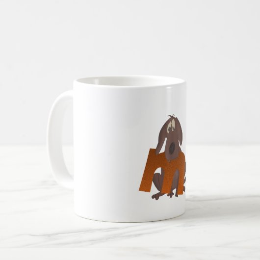 Dog Alphabet M Mok (Voorkant links)