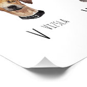 Dog Alphabet Poster (Hoek)