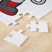 Dog als Boxer met Boxing-handschoenen Legpuzzel (Zijkant)