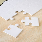 Dog als Hairdresser met Comb Legpuzzel (Zijkant)