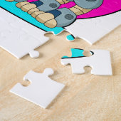 Dog als Robot Legpuzzel (Zijkant)