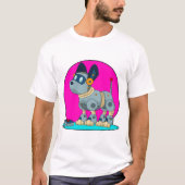Dog als Robot T-shirt (Voorkant)