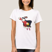 Dog als secretaris superheld t-shirt (Voorkant)