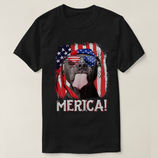 Dog America T-shirt (Design voorkant)