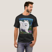 Dog American Eskimo T-shirt (Voorkant volledig)