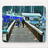 Dog and Boating Life on Lopez Island Muismat (Voorkant)