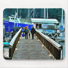Dog and Boating Life on Lopez Island Muismat
