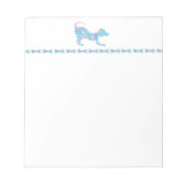Dog and Bone Notepad Notitieblok (Voorkant)