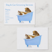 Dog and Cat Grooming Service Visitekaartje (Voorkant / Achterkant)