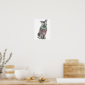 Dog and Cat Guardian Angel Poster - 11 x14 inch (Keuken)