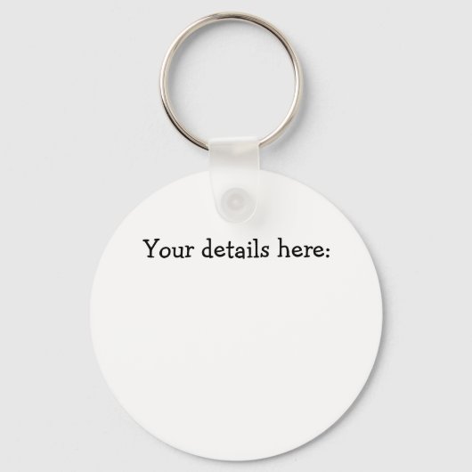 Dog and Cat Pet Adoption Keychain (Achterkant)