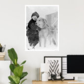 Dog and Child Nome Alaska 1926 Poster (Thuiskantoor)