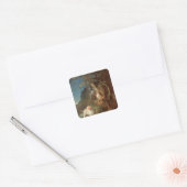 Dog and Game, 1730 Vierkante Sticker (Envelop)