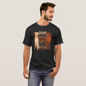 Dog And Horse Make Me Happy Humans Make Me Hurt T-shirt (Voorkant volledig)