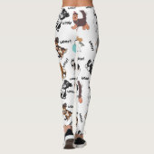 Dog and Woof! Leggings (Achterkant)
