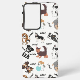 Dog and Woof Samsung  Samsung Galaxy Hoesje
