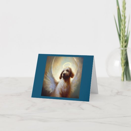 Dog Angel Kaart (Voorkant)