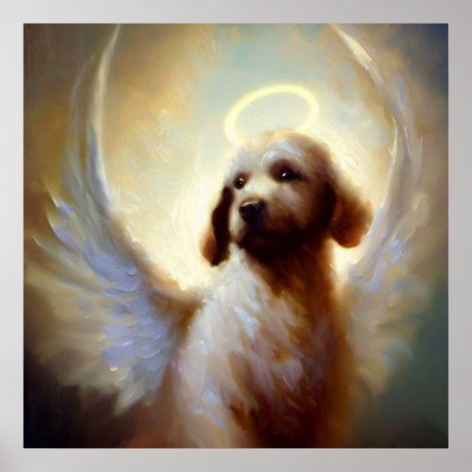 Dog Angel Poster (Voorkant)