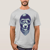Dog Animal Motorcycle Helmet T-shirt (Voorkant)