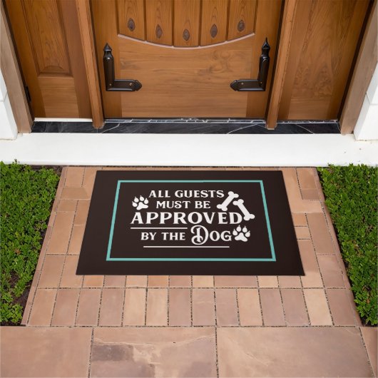 Dog Approval Door Mat (Buiten)