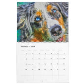 DOG ART CALENDAR #2 Large & Small Breeds Kalender (Feb 2026)