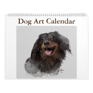Dog Art Calendar Kalender