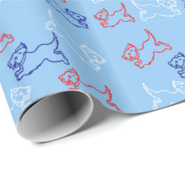 Dog Art Giftwrapping Paper - Aanpassen - Kunst Cadeaupapier