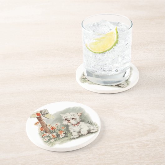  Dog Art Onderzetter (Zijkant)