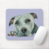 Dog Art Pit Bull Lovers Muismat (Met muis)