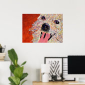 Dog Art Posters - Pop hedendaagse kunstenaars - de (Thuiskantoor)