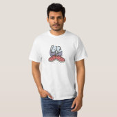 Dog Art Shoes T-shirt (Voorkant volledig)