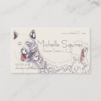 Dog Art Tech van Juno Visitekaartje