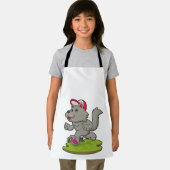 Dog as Runner with Cap Schort (Insitu)