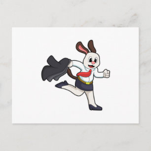 Dog as Secretary with Skirt Briefkaart