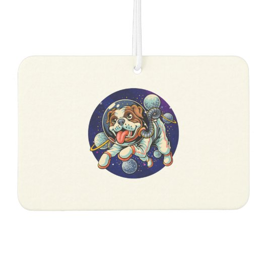 Dog Astronaut, space dog Luchtverfrisser (Voorkant)