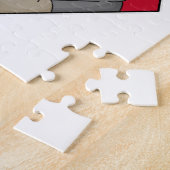 Dog at Poker with Poker cards Legpuzzel (Zijkant)